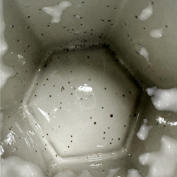 Vintage The Toscany Collection Japan Loose Tea Jar Holder Hexagon Asian Floral - Picture 5 of 10